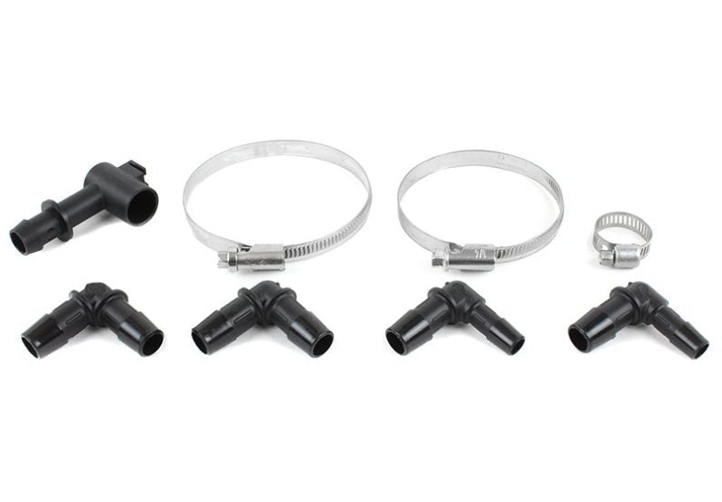 Perrin [08-14 WRX, 05-09 LGT, 05-09 OBXT, 09-13 FXT] Black Turbo Inlet Hose Install Kit  | S-PSP-INT-421