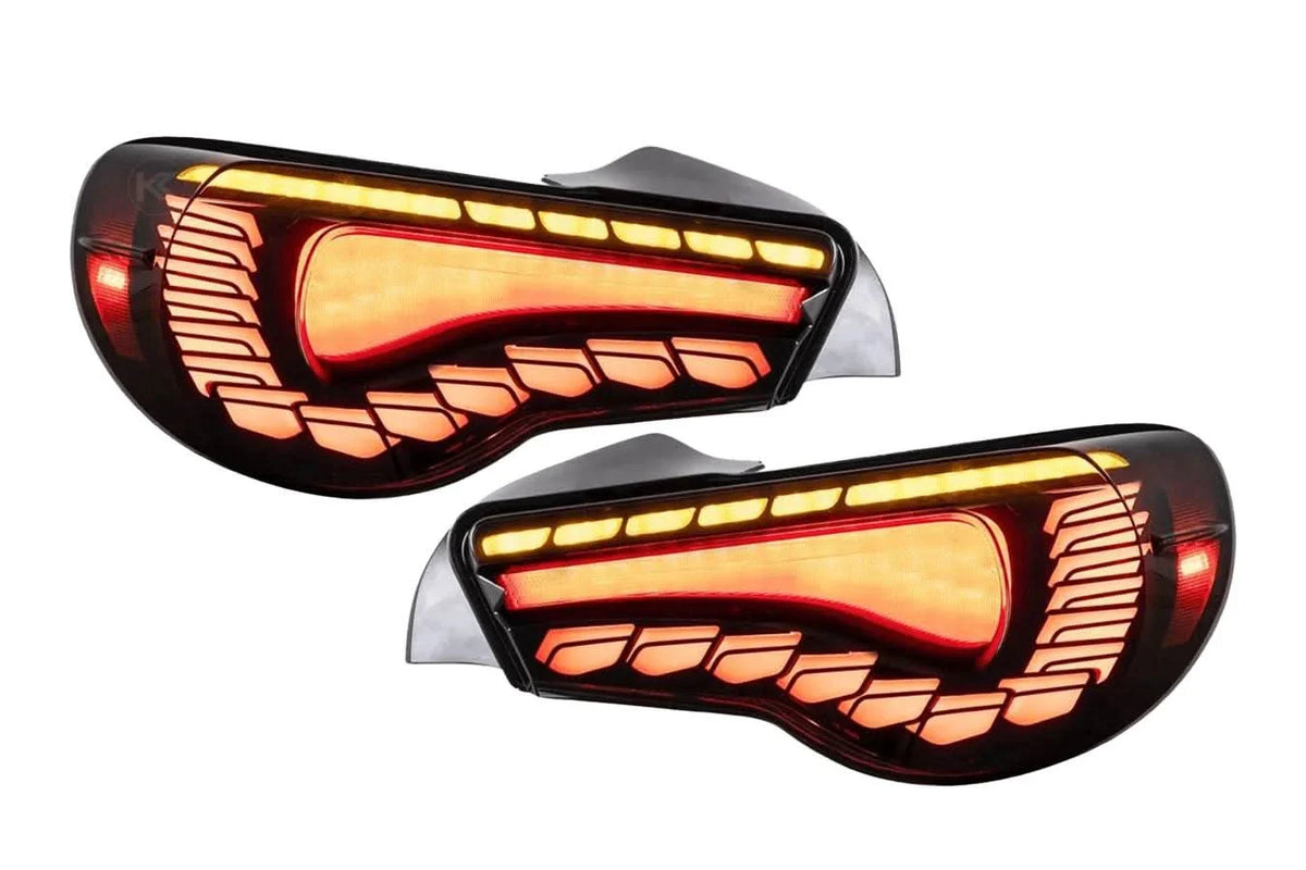 Scion FR-S Subaru BRZ Toyota 86 GT86 FT86 GTS Style LED Tail Lights (2012-2020)
