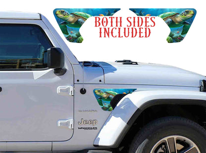 Sea turtle fender vent for the JL or JT 2018 or newer