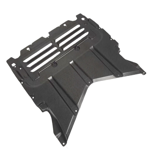 Pre-Preg Carbon Fiber Oil Cooler Skid Plate for BMW G90 G99 M5