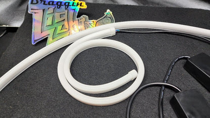 Side Emitting LED Tubes Sequential Switchback