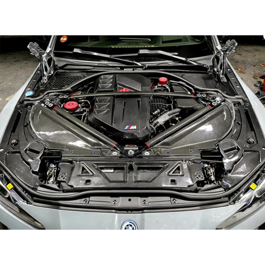 Carbon Fiber Headlamp Covers for BMW G80 G81 M3 G82 G83 M4 G87 M2