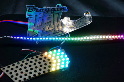 Color Flow Flexible Strips Sk6813 RGB