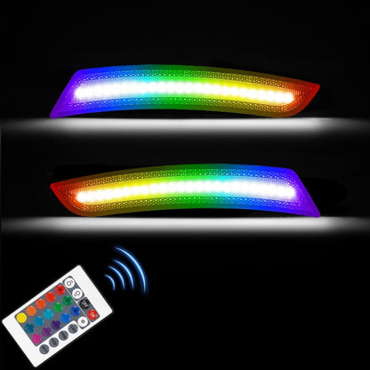 CAMARO 16-24 FRONT/REAR RGB DYNAMIC LED SIDE MARKERS w/ REMOTE