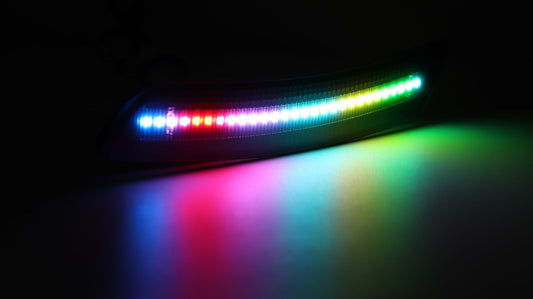 CAMARO 16-24 FRONT/REAR FLOWING RGB SMOKED LED SIDE MARKERS