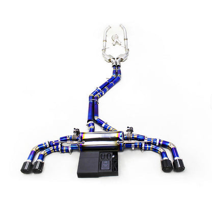 Titanium Valved Catback Exhaust System for Audi Q8 Q8 2.0T 3.0T