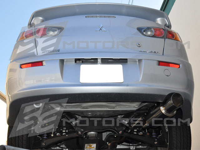 Tsudo S2 Axle-Back Exhaust For 12-17 Mitsubishi Lancer DE/ ES/ GT