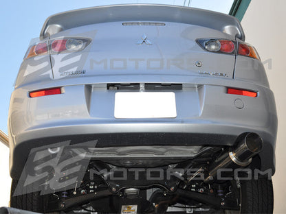 Tsudo S2 Axle-Back Exhaust For 12-17 Mitsubishi Lancer DE/ ES/ GT