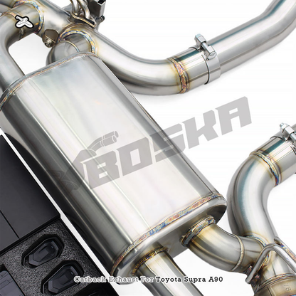 T304 Stainless Valved Catback Exhaust System for Toyota Supra A90 A91 3.0T