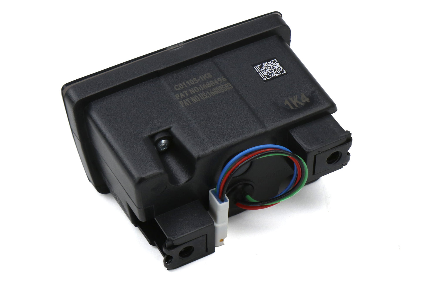 OLM F1 NB+R V2 (Smoke Lens, Gloss Black Base, Red Bar) - 2015-2020 WRX / STI