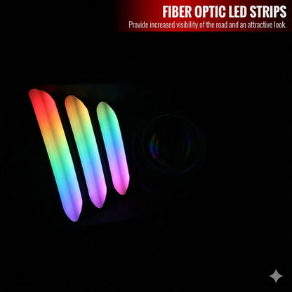 NTXGLOW RGB projector headlights (2005 - 2009 Ford Mustang)