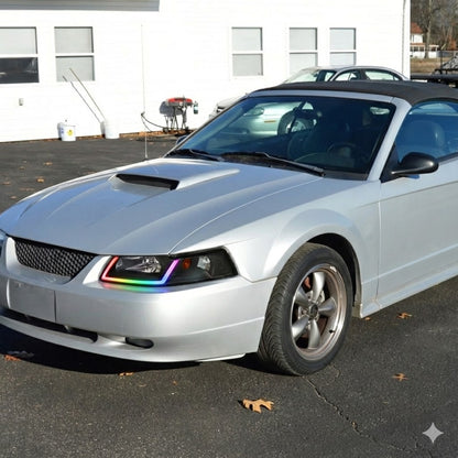 NTXGLOW RGB headlights (1999 - 2004 Ford Mustang)