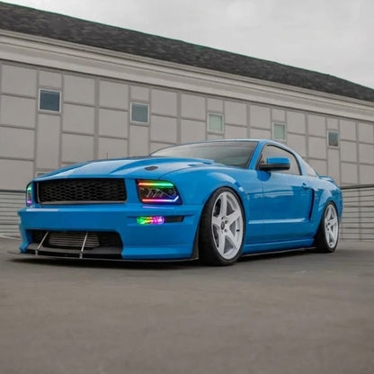 NTXGLOW RGB led headlights (2005 - 2009 Ford Mustang)