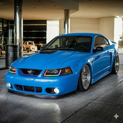 NTXGLOW RGB headlights (1999 - 2004 Ford Mustang)