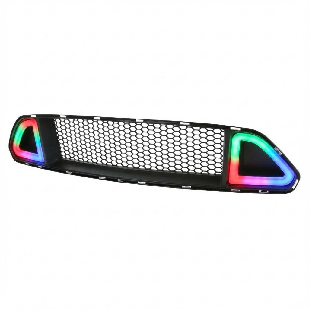 2015-2017 Ford Mustang RGB LED upper grille by NTXGlow