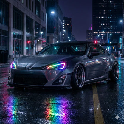 NTXGLOW RGB headlights (2012 - 2017 Toyota 86 / Scion FRS headlights)