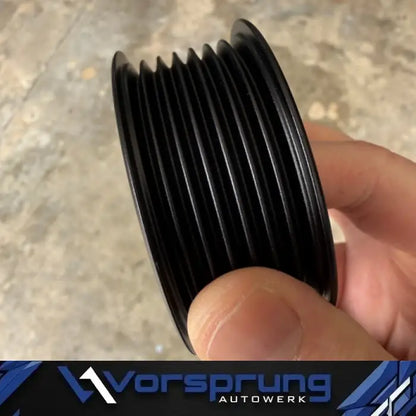Billet Aluminum Supercharger Tensioner Pulley Upgrade, Audi Supercharged EA837 3.0T