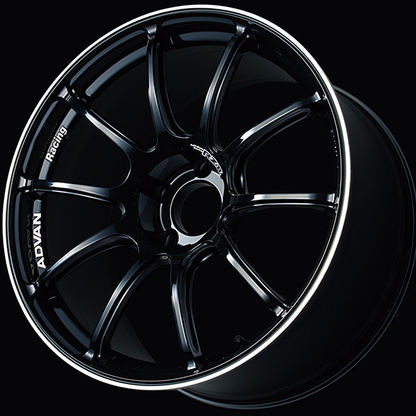 Advan RZII 19x10.0 +25 5x114.3 Racing Gloss Black Wheel