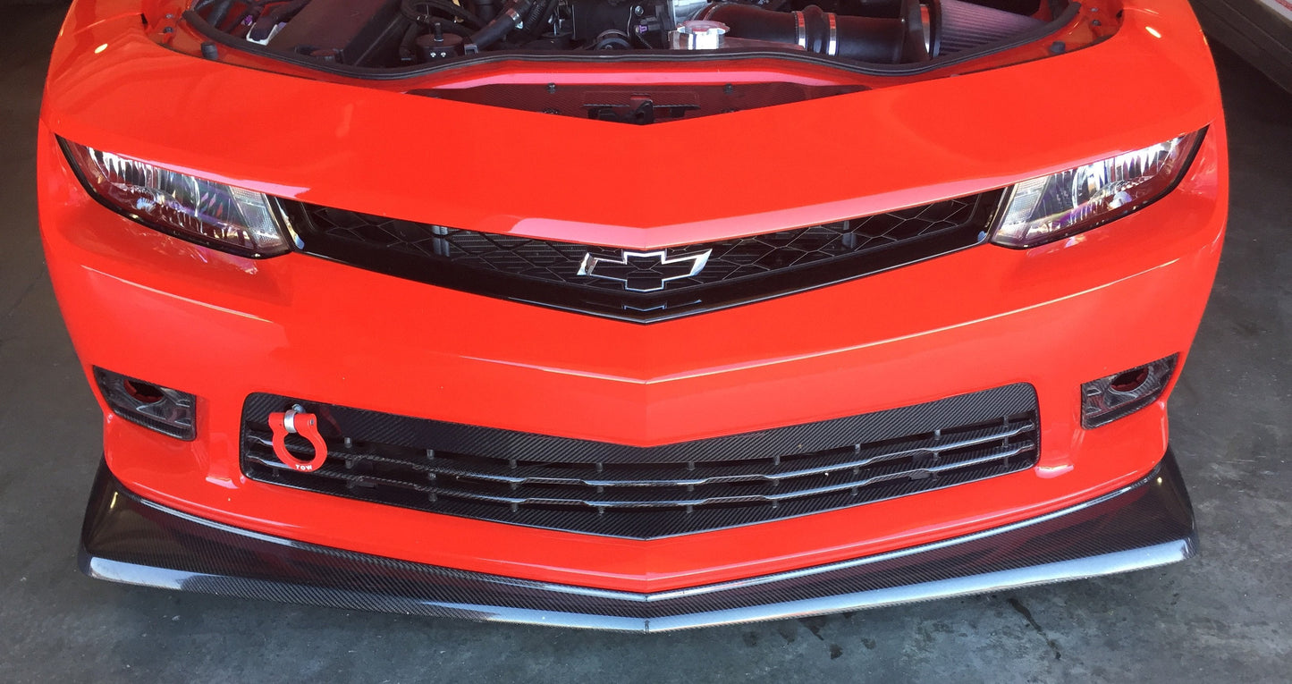 2014-2015 CHEVY CAMARO TYPE-Z28 CARBON FIBER FRONT LIP