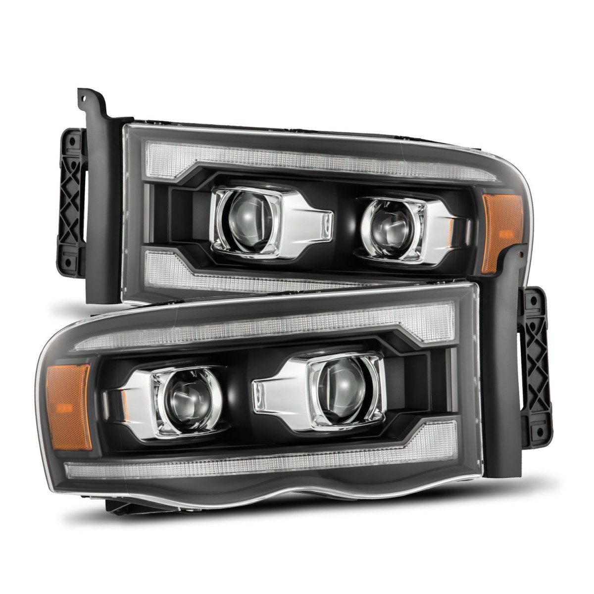 2002-2005 Dodge Ram Alpharex Luxx Headlights