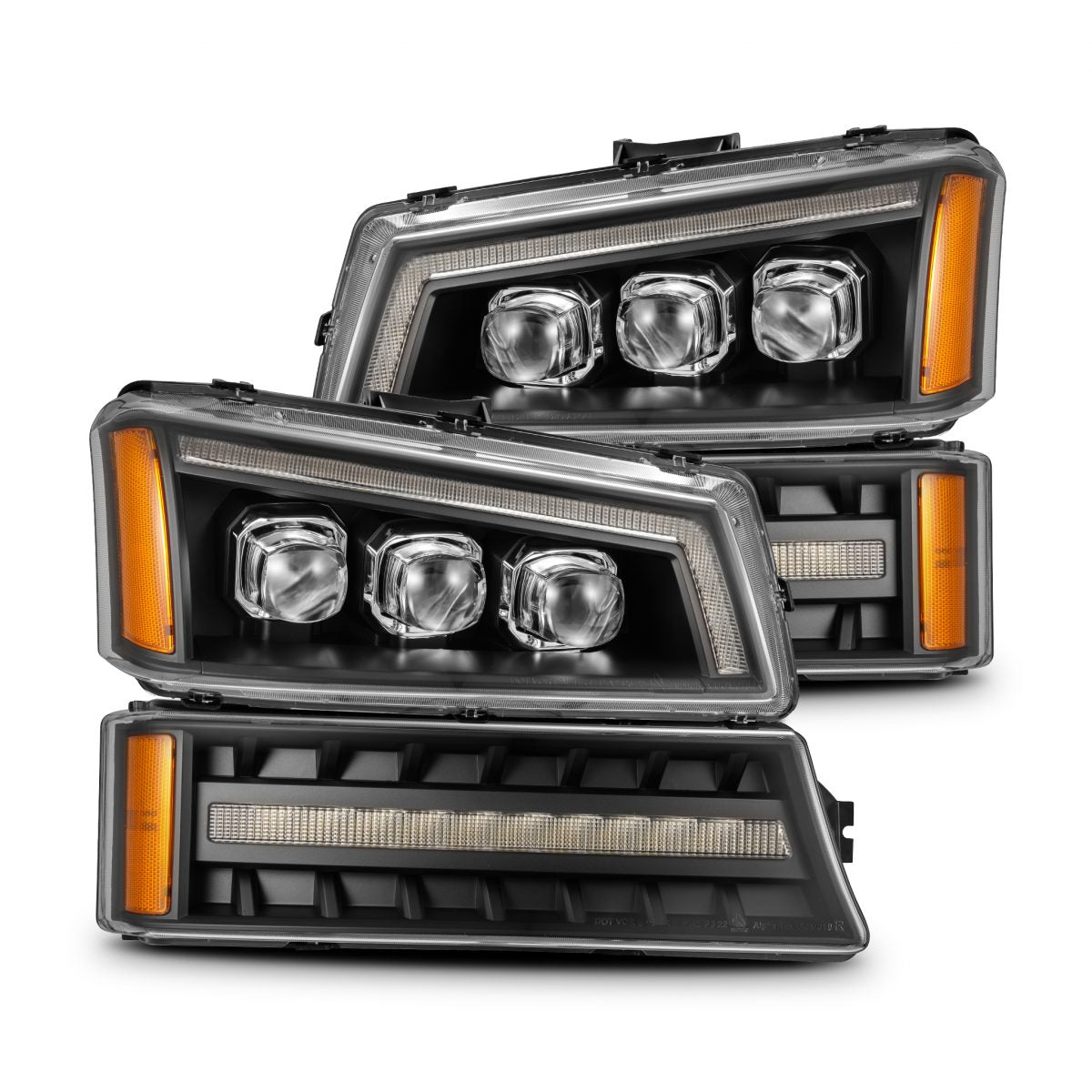 2003-2006 Chevy Silverado Alpharex Nova Headlights