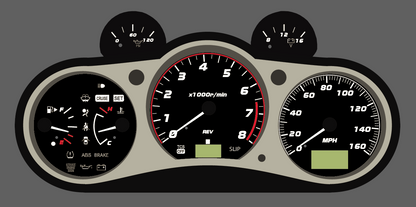 Illumaesthetics 350zfairlady Z Gauge Faces