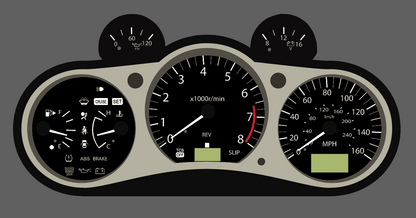 Illumaesthetics 350zfairlady Z Gauge Faces