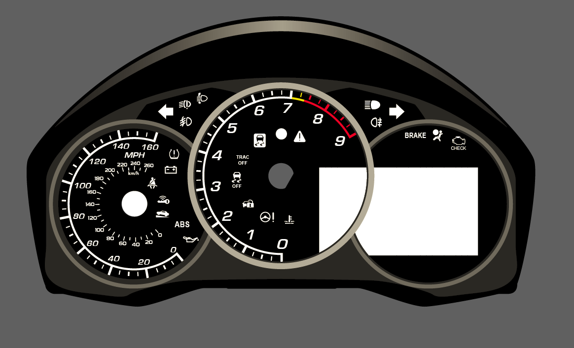 Illumaesthetic FR-S/GT-86/BR-Z (Premium 4.2" LCD Screen Ver.) - Gauge Faces (ZN6)