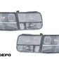 1996-2000 Honda Civic 2D Coupe EK JDM All Clear 4pcs Rear Tail Light - Made by DEPO