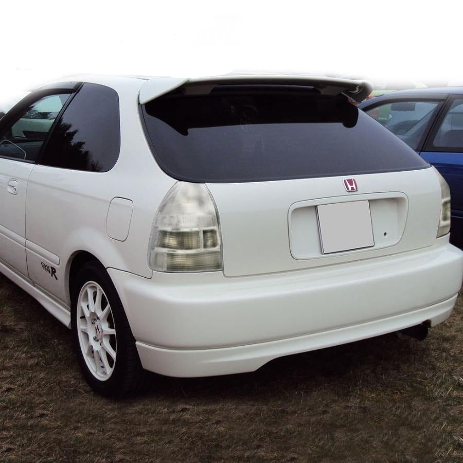 1996-2000 Honda Civic 3D Hatchback EK JDM SiR Style ALL CLEAR Rear Tail Light - Made by DEPO