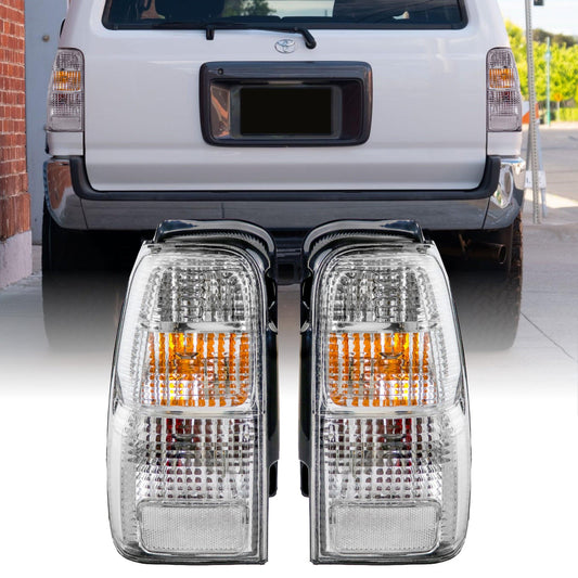 1996-2002 Toyota 4Runner TRD JDM All Clear Rear Tail Lights - Made by Unique Style Racing