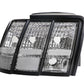 1999-2004 Ford Mustang V6 GT New Edge All Clear Euro Style Tail Light - Made by DEPO