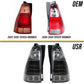 2003-2009 Toyota 4Runner TRD Black/Smoke Reflector LED Rear Tail Lights - Made by Unique Style Racing