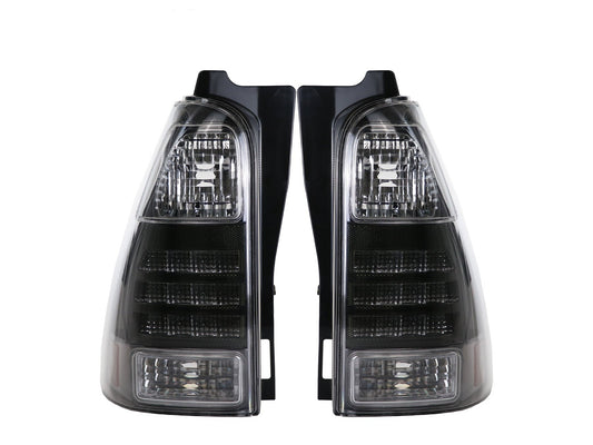 2003-2009 Toyota 4runner Trd Blacksmoke Reflector LED Rear Tail Lights Made By Unique Style Racing
