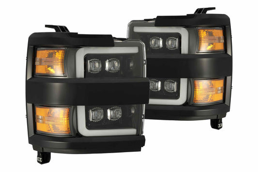 2015-2019 Chevy Silverado Hd Alpharex Nova Headlights