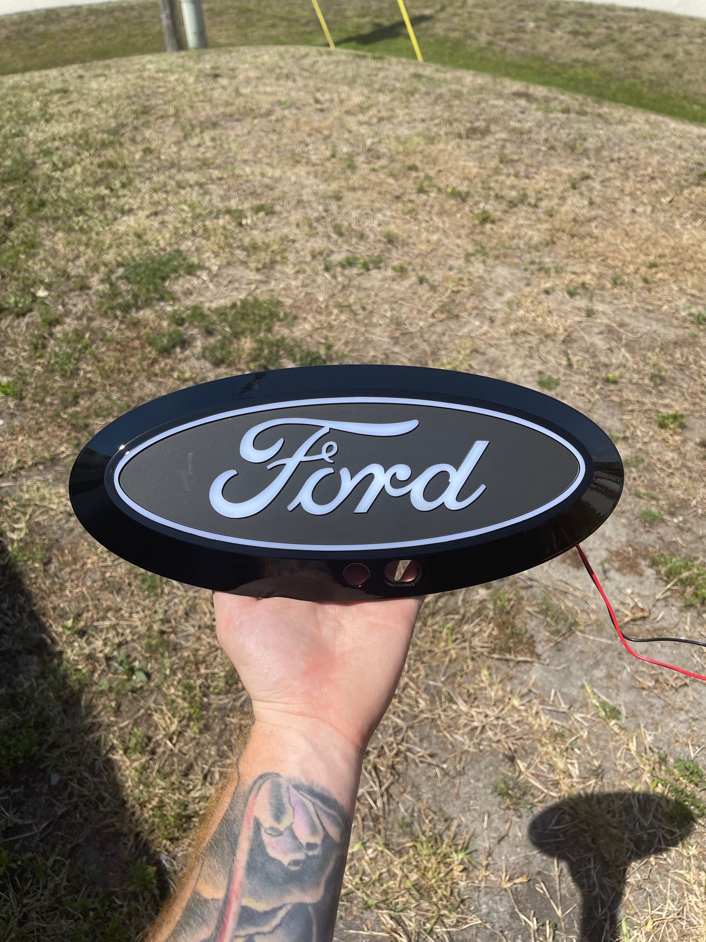 2017-2019 Light Up Ford Superduty Front Badge