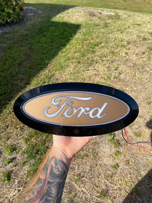 2017-2019 Light Up Ford Superduty Front Badge
