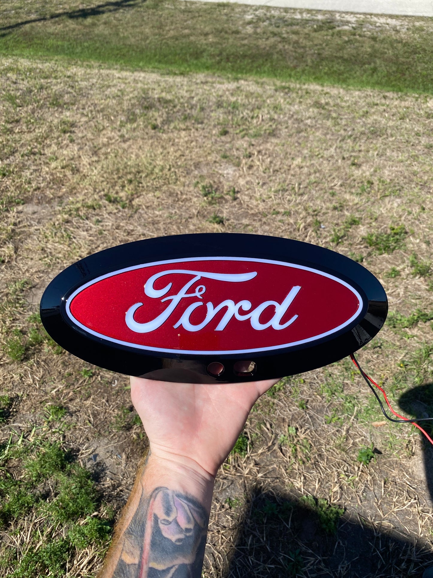 2017-2019 Light Up Ford Superduty Front Badge