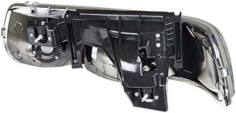 ADN Motoring HL-OH-CS99-4P-SM-AB Driver and Passenger Side Headlight Assembly.