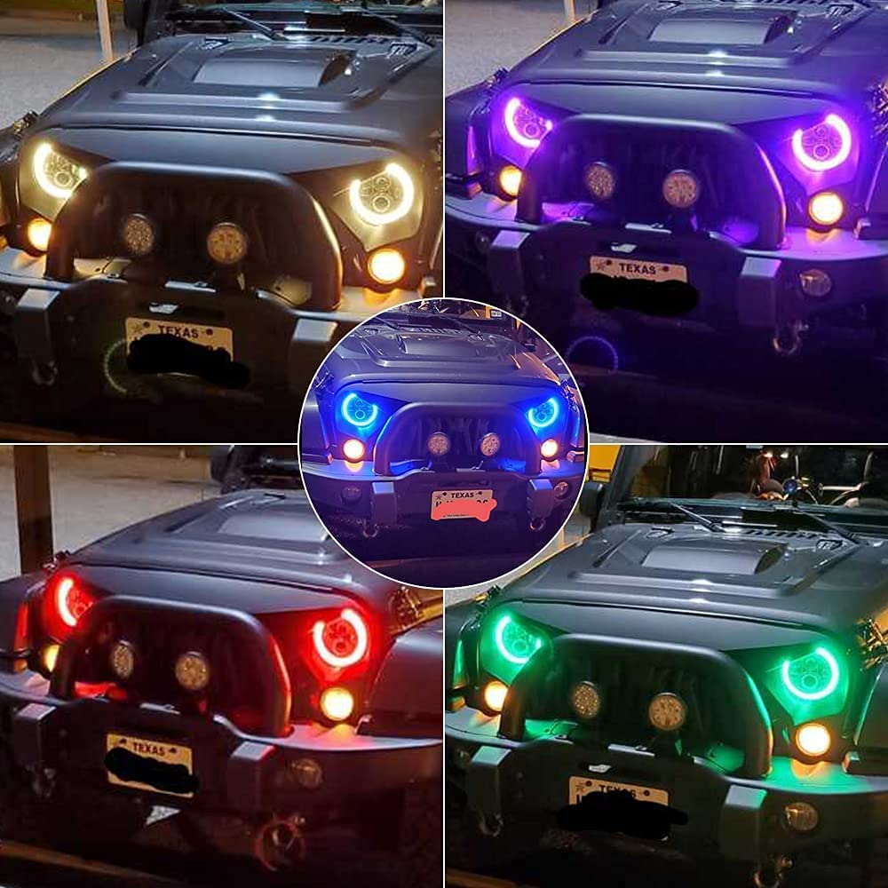 Jeep Wrangler JK Headlights