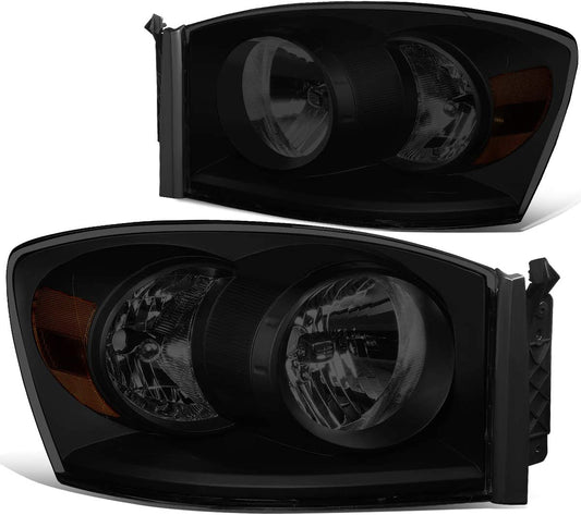 Auto Dynasty Factory Style Headlights Compatible With 0609 Dodge Ram 1500 2500 3500 Driver And Passenger Side – photo 10