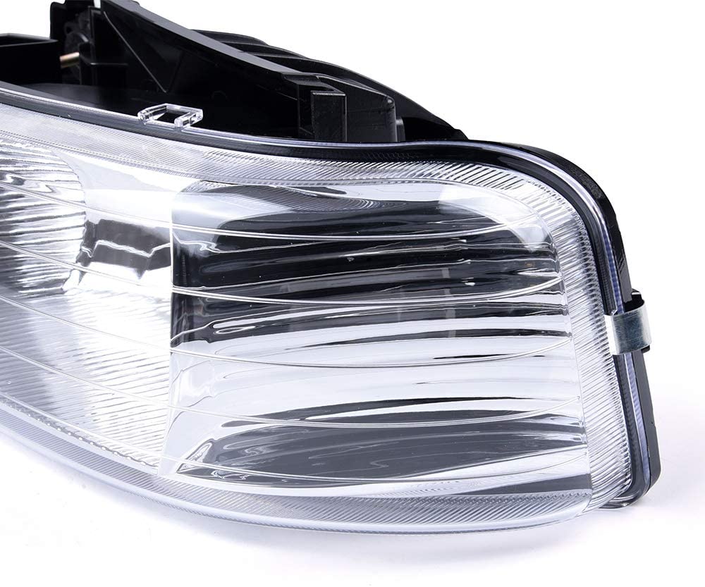 PIT66 - Headlights. Clear Lens Chrome Housing Clear