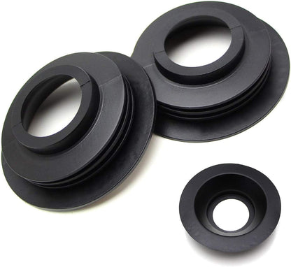 Ijdmtoy 2 Universal Sealed Rubber End Caps Compatible With Xenon Headlight Kit LED Bulbs Remodel Etc