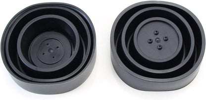 Ijdmtoy 2 Universal Sealed Rubber End Caps Compatible With Xenon Headlight Kit LED Bulbs Remodel Etc