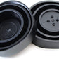 iJDMTOY (2) Universal Sealed Rubber End Caps Compatible With Xenon Headlight Kit, LED Headlight Bulbs, Headlight Remodel, etc
