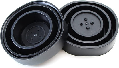 Ijdmtoy 2 Universal Sealed Rubber End Caps Compatible With Xenon Headlight Kit LED Bulbs Remodel Etc