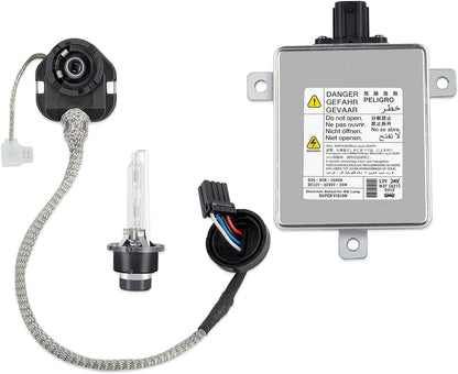 W3t19371 Xenon Headlight Ballast With Ignitor And D2s Bulb For Acura Tl Tls Tsx Ilx Zdx Mdx Honda Accord Crz Odyssey Mazda Cx5 Cx9 3 5 Mitsubishi Outlander Lancer Evolution Replaces W3t15671