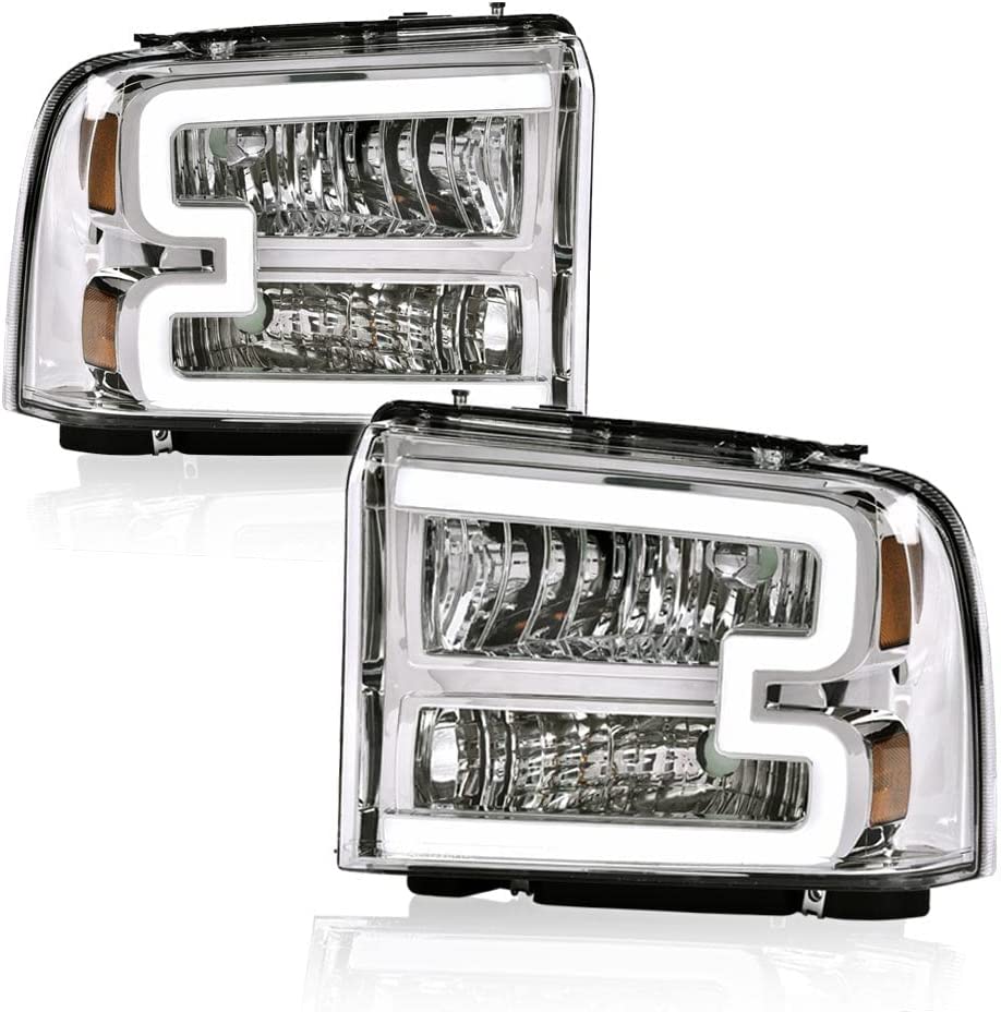 PIT66 LED Headlights, Compatible with 2005 Ford F250 F350 F450