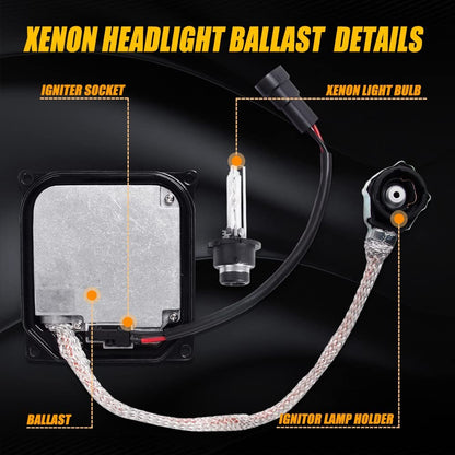 Ddlt003 8596752020 Xenon Ballast Control Unit With Igniter And D4s Bulb Module Compatible Lexus Gx460 Toyota Avalon Prius Replaces Kdlt003 8596753040 8596751040