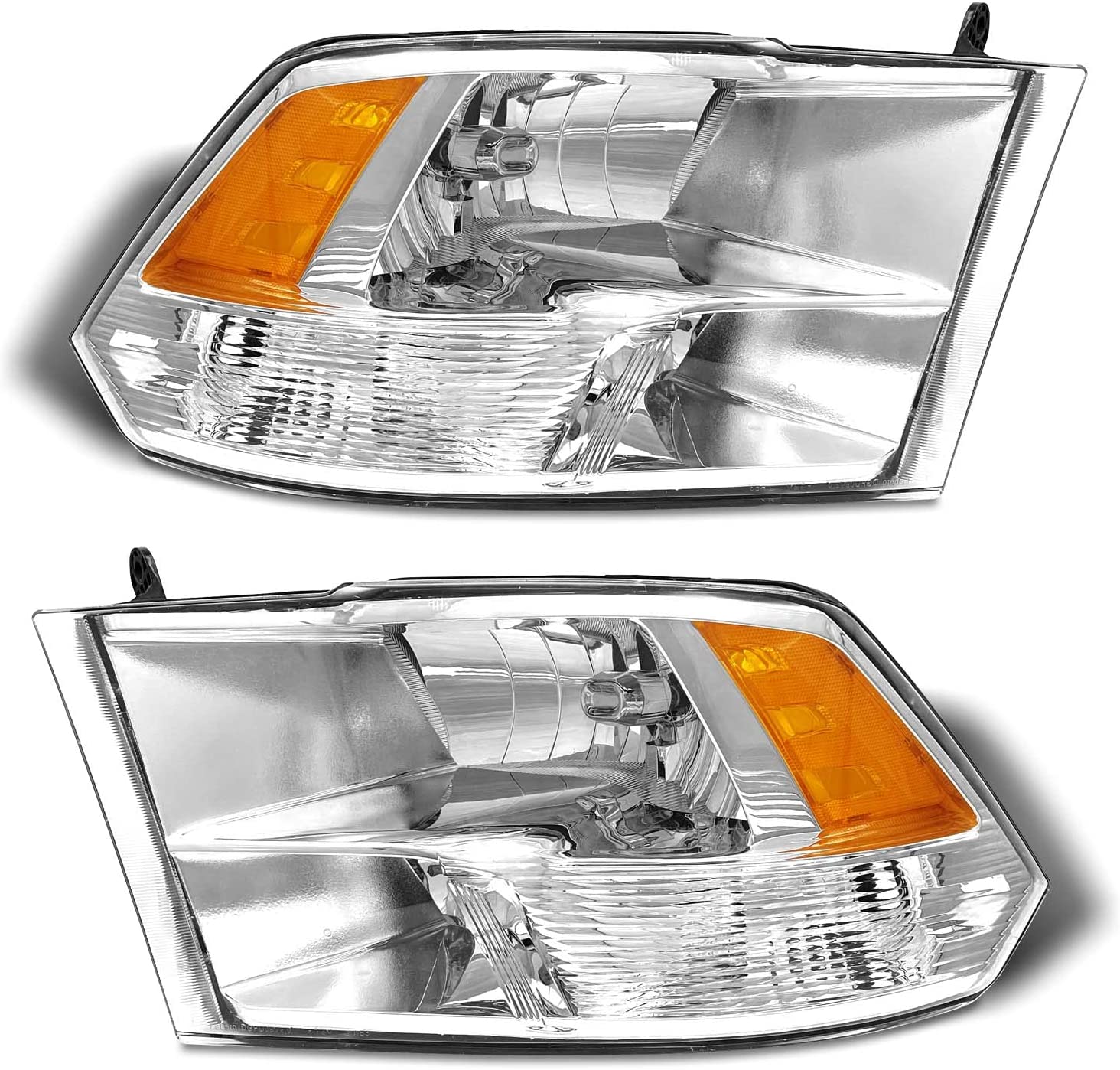 ADCARLIGHTS For 2009-2018 Dodge Ram Headlight Assembly Compatible